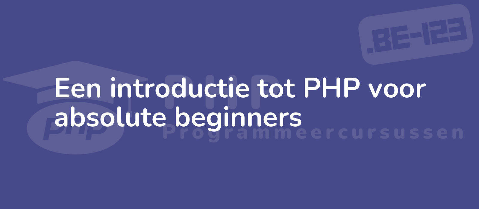 colorful illustration featuring php logo and beginner friendly code snippets on a white background informative and visually appealing