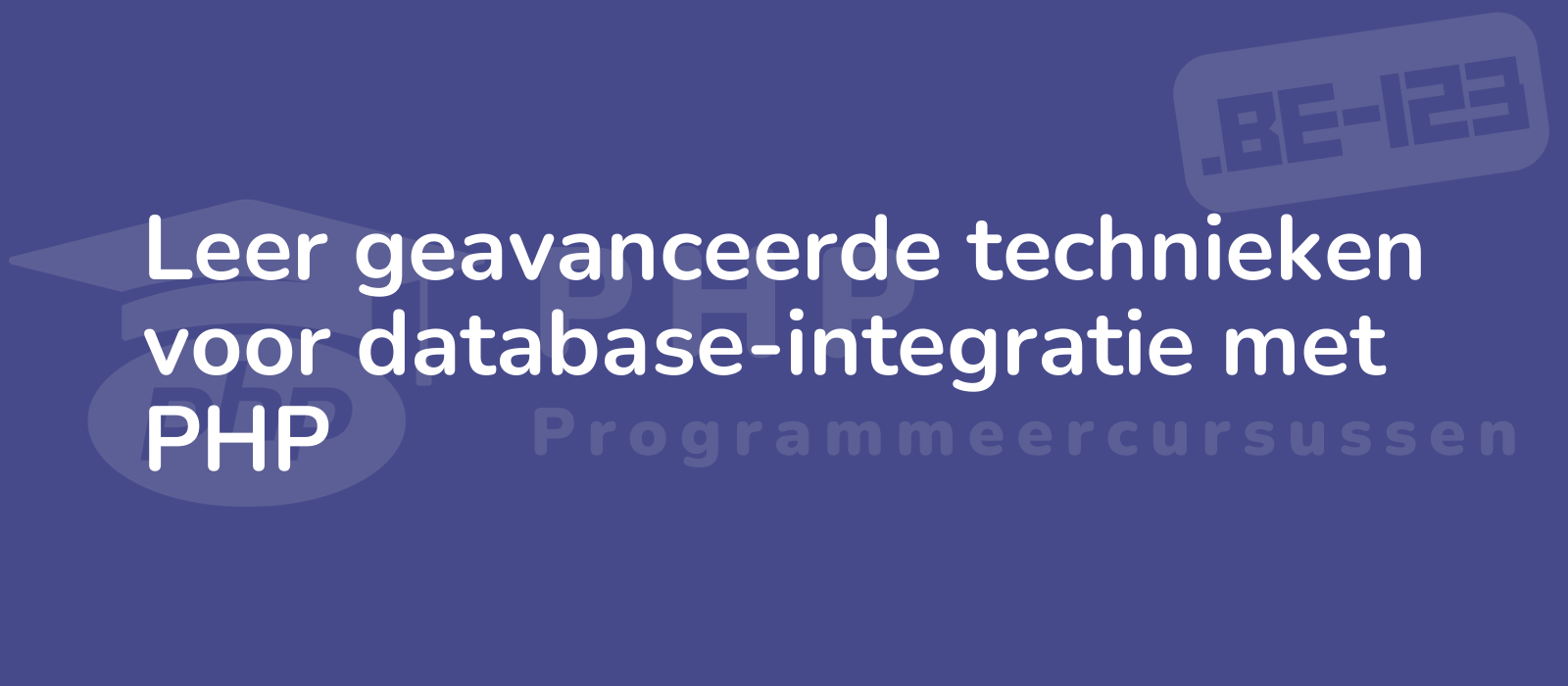 expertly illustrated image depicts php database integration techniques showcasing advanced concepts in a visually engaging manner