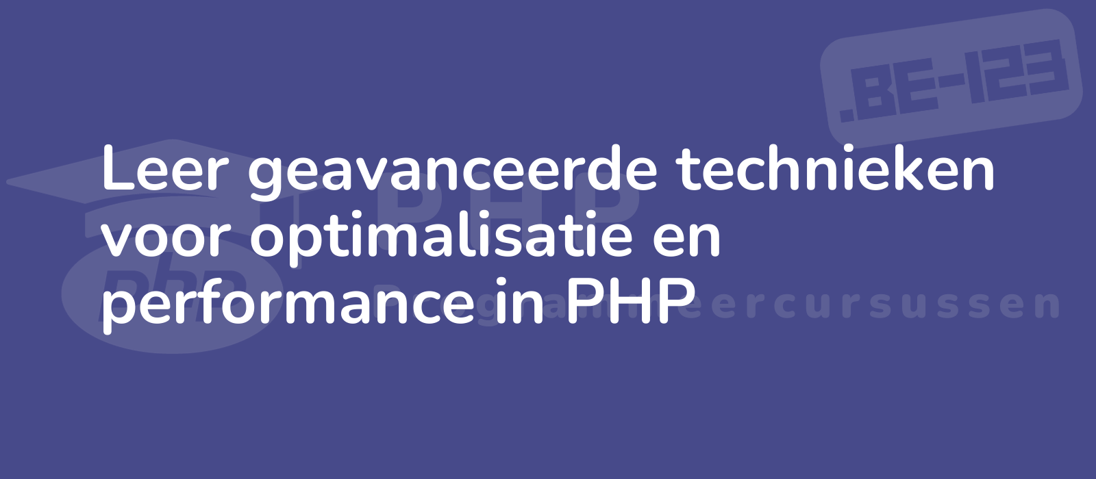 a vibrant image showcases advanced php optimization techniques with intricate details against a backdrop of coding elements